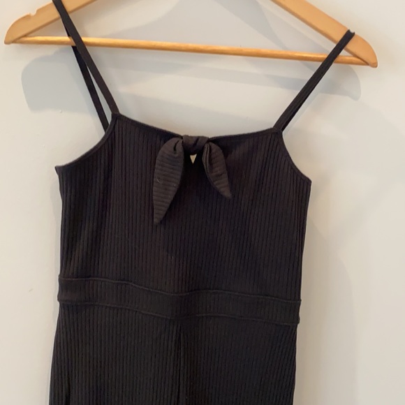 Abercrombie & Fitch black spaghetti strap one piece romper XSP - Picture 2 of 7